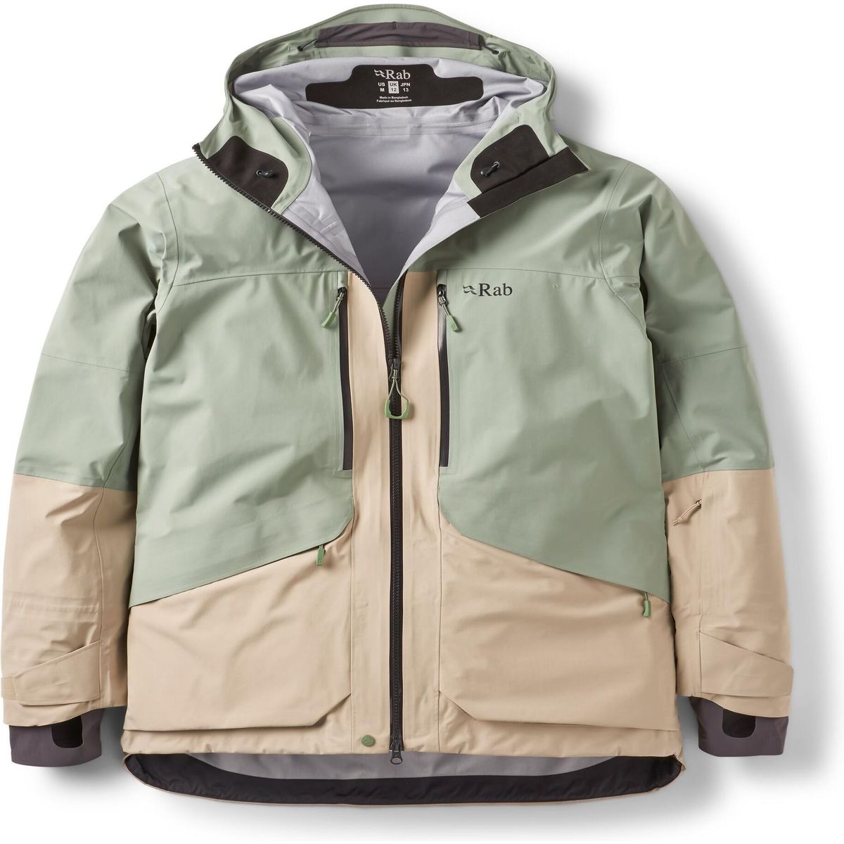 Rab Bigline Jacket Wmns dark fig green/dark pebble (DFP) 08 QWI-90-DFP-08
