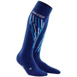 Cep, Herren, Sportsocken, Ski Thermo Compression Socken (45 - 50), Blau