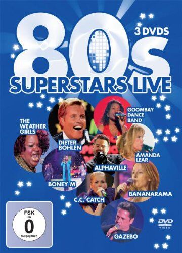Dieter Bohlen - Various Artists - 80's Superstars: Live (3 Discs) - Preis vom 09.10.2026 07:28:09 h