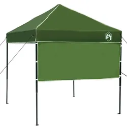 vidaXL Pavillon-Zelt Grün 194 x 194 x 251 cm Stoff