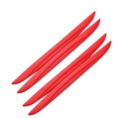 Starfire 4pcs / Set Universal Kratzschutz Stoßstangenschutz Autotür Kantenschutz Rückspiegel Schutz Aufkleber Schutzstreifen