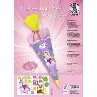 Dekorations-Set 'Meerjungfrau'