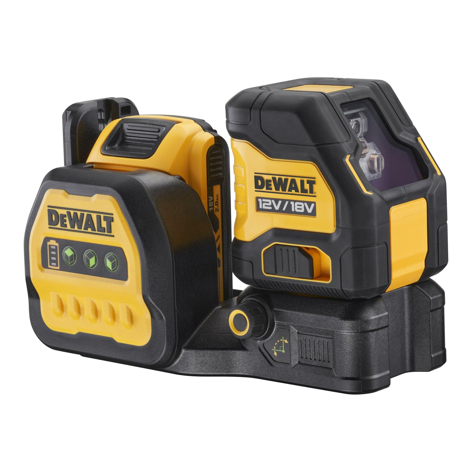 DEWALT Kreuzlinien-Laser Grün, 18V (DCE088D1G18-QW)