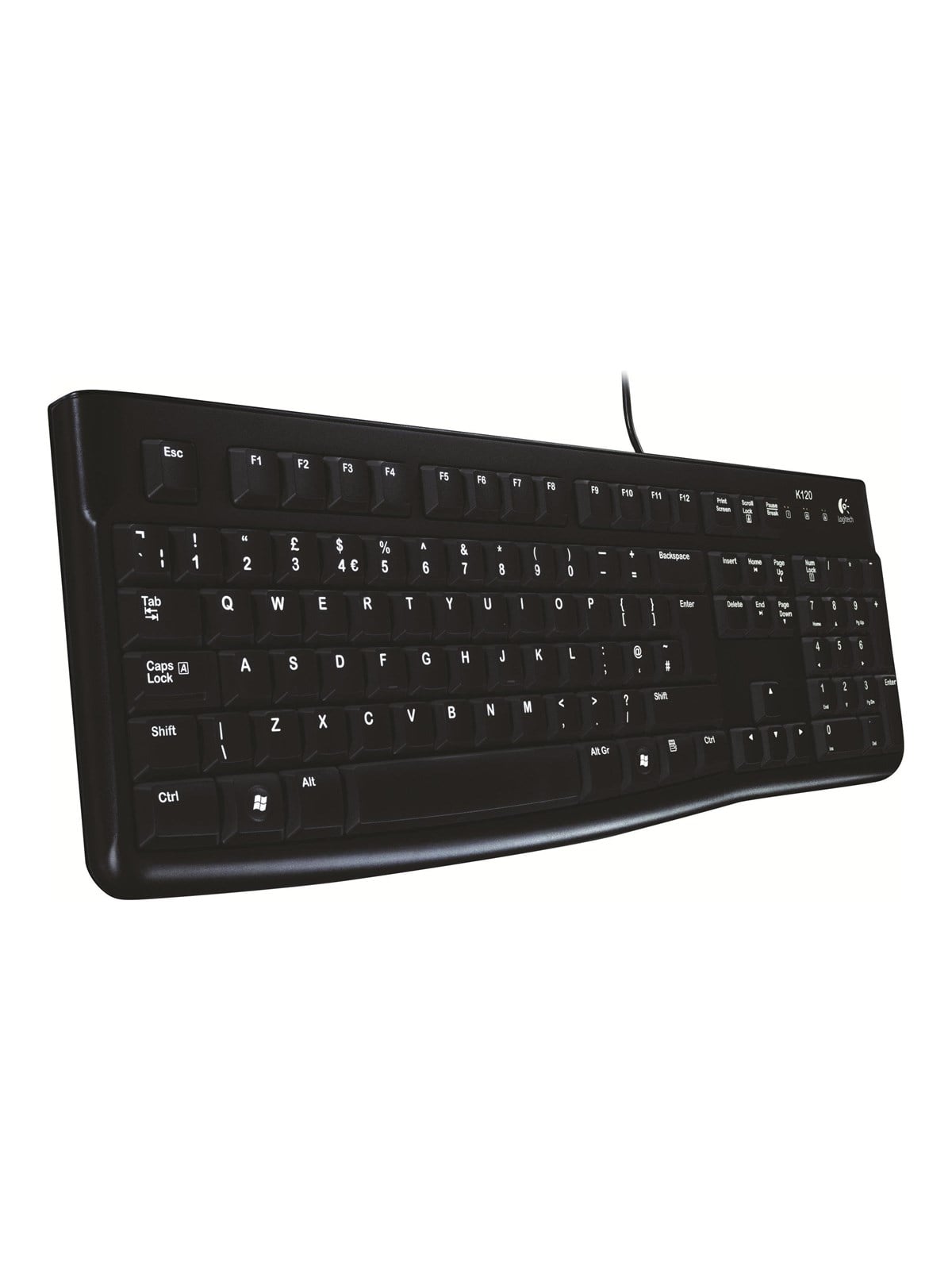Logitech K120 - keyboard - Estonian Input Device - Tastatur - Estnisch