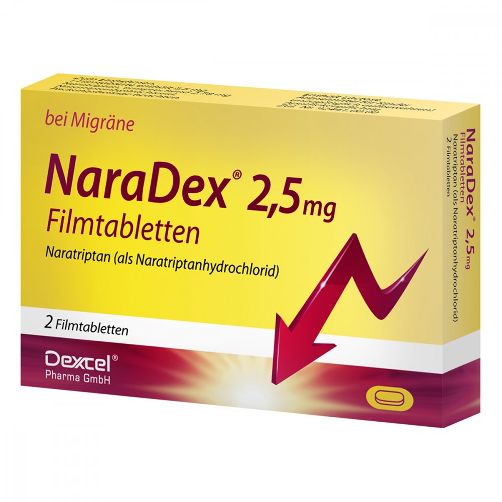 Dexcel Pharma GmbH NaraDex 2,5mg 11311482