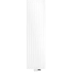 BADHEIZKÖRPER Stella 480x1800 mm Weiß mit Ventil Durchgang