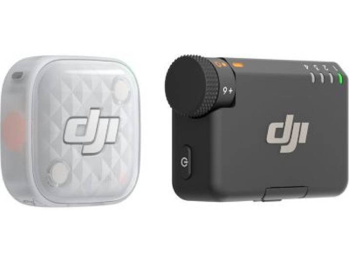 Dji - Micro Cravate Sans Fil Mic Mini 2s (1 Tx + 1 Rx)