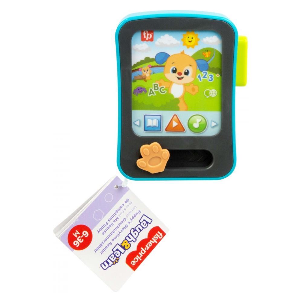 Fisher-Price Laugh&Learn Puppy's Storytime Reader (Deutsch, Englisch, Slowakisch, Tschechisch, Ungarisch) (25JGX03)