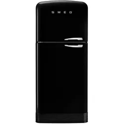 smeg Kühl-Gefrierkombination FAB50LBL5 Metall Schwarz