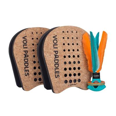 Waboba Voli Paddelspiel Set mit 2 Schlägern & Federball für draußen