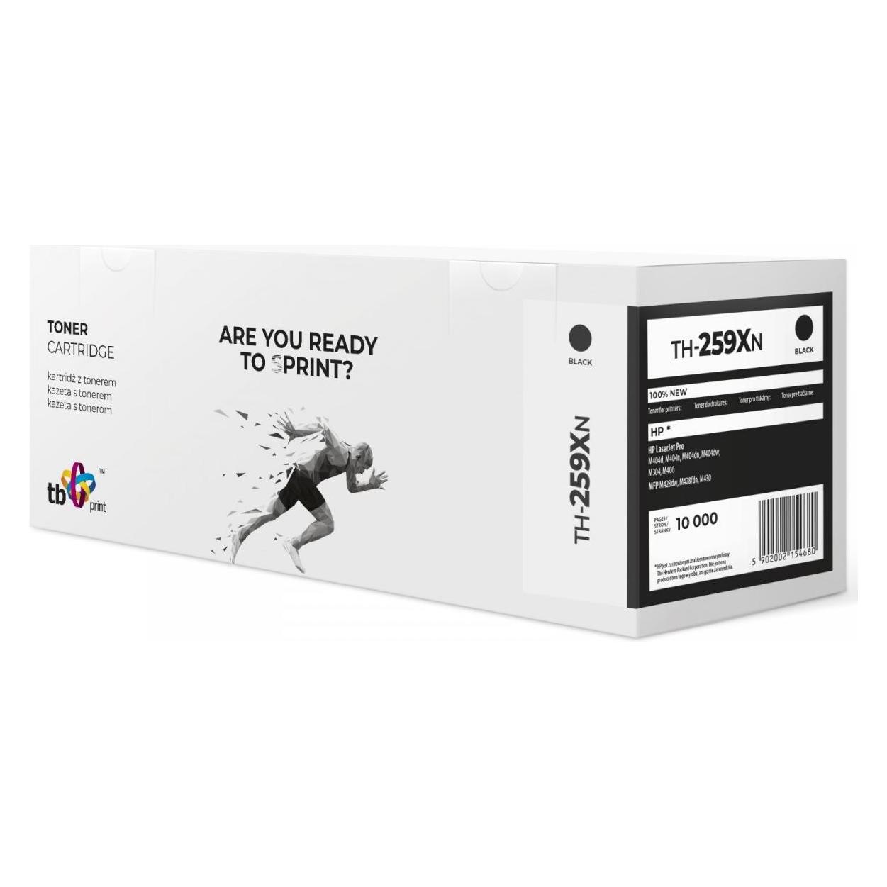 Print Toner for HP LJ Pro M404 CF259X TH-259XN 100% new black (BK) (TH-259XN)