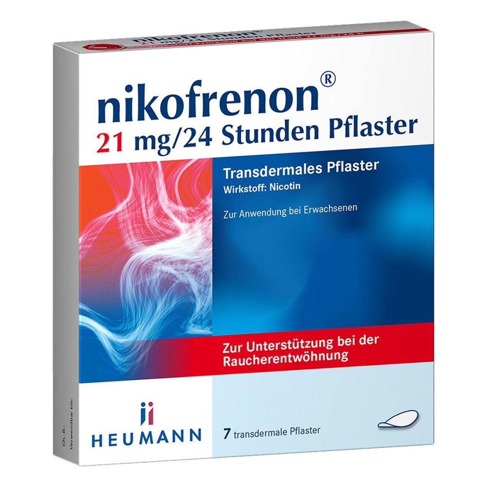 HEUMANN PHARMA GmbH & Co. Generica KG Nikofrenon 21 mg/24 Stunden Pflaster 15993260