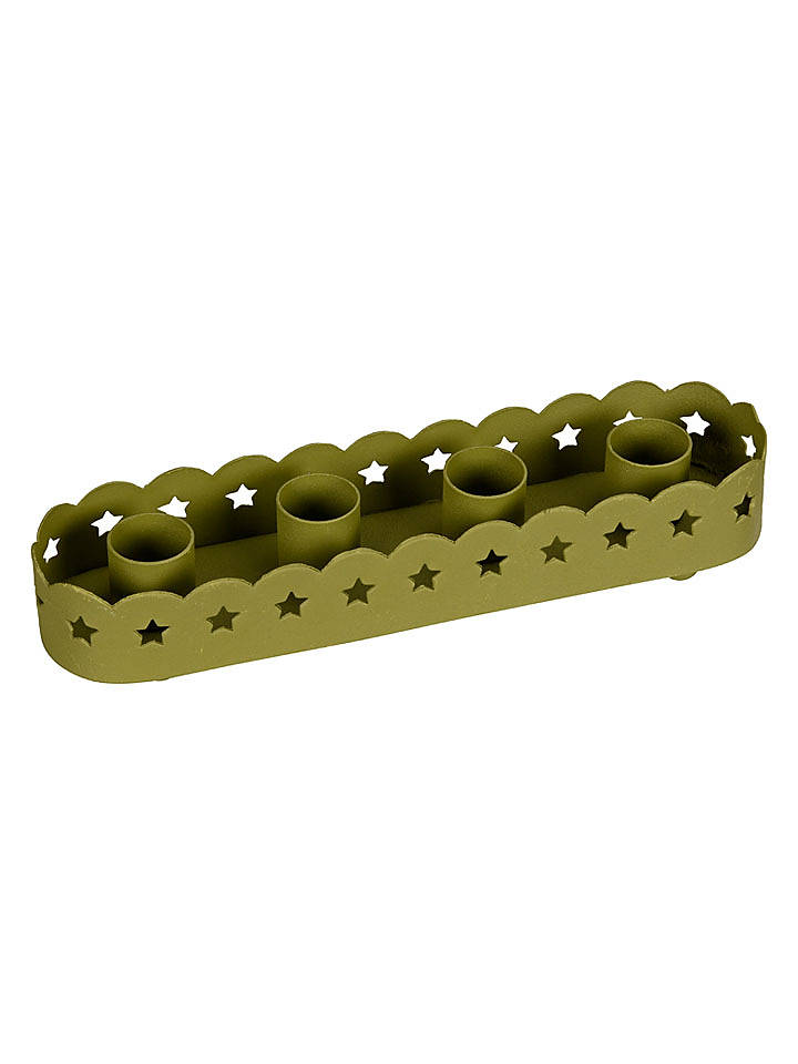 POSIWIO Kerzenhalter in Khaki - (L)21 cm - onesize