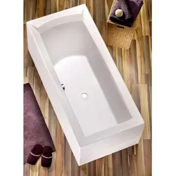 Ottofond Rechteckbadewanne Porta weiß - Badewanne