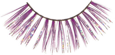 Wimpern "Lametta", lila