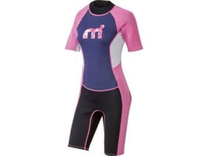 MISTRAL Combinaison short néoprène femme (rose, S)
