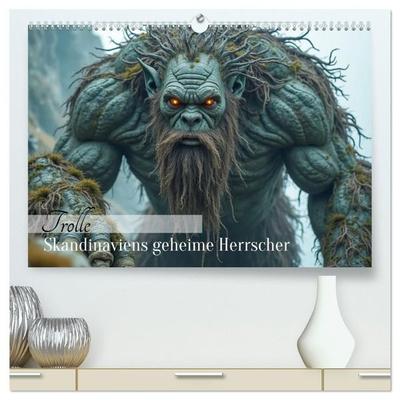 Trolle - Skandinaviens geheime Herrscher (hochwertiger Premium Wandkalender 2027 DIN A2 quer), Kunstdruck in Hochglanz