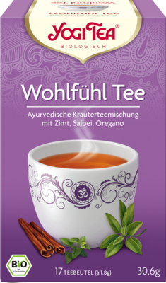 YOGI TEA GmbH YOGI TEA Wohlfühl Tee Bio Filterbeutel 17X1.8 g 09687990