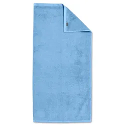 Vossen Duschtuch Vegan Life 67 x 140 cm Baumwolle Pacific