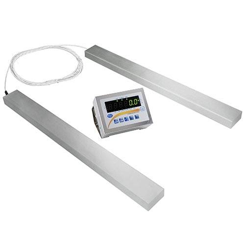 PCE Instruments Wiegebalken PCE-SD 1500B SST bis 1.500kg |Ablesbarkeit 0,5kg |Edelstahl |eichfähig |RS-232 |USB