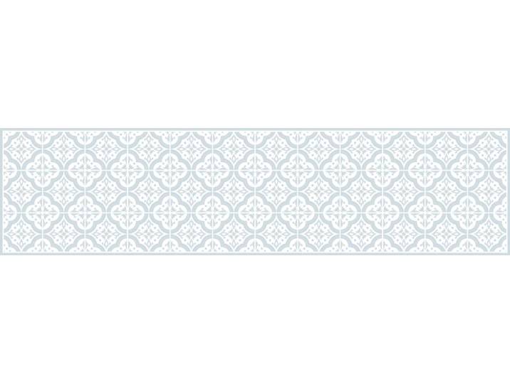 Tapis en vinyl cuisine poudre bleu lisbonne 48x198 cm