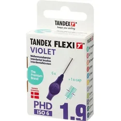 TANDEX FLEXI UltraSoft Bürste PHD 1.9/ISO 6 viol. 6 St