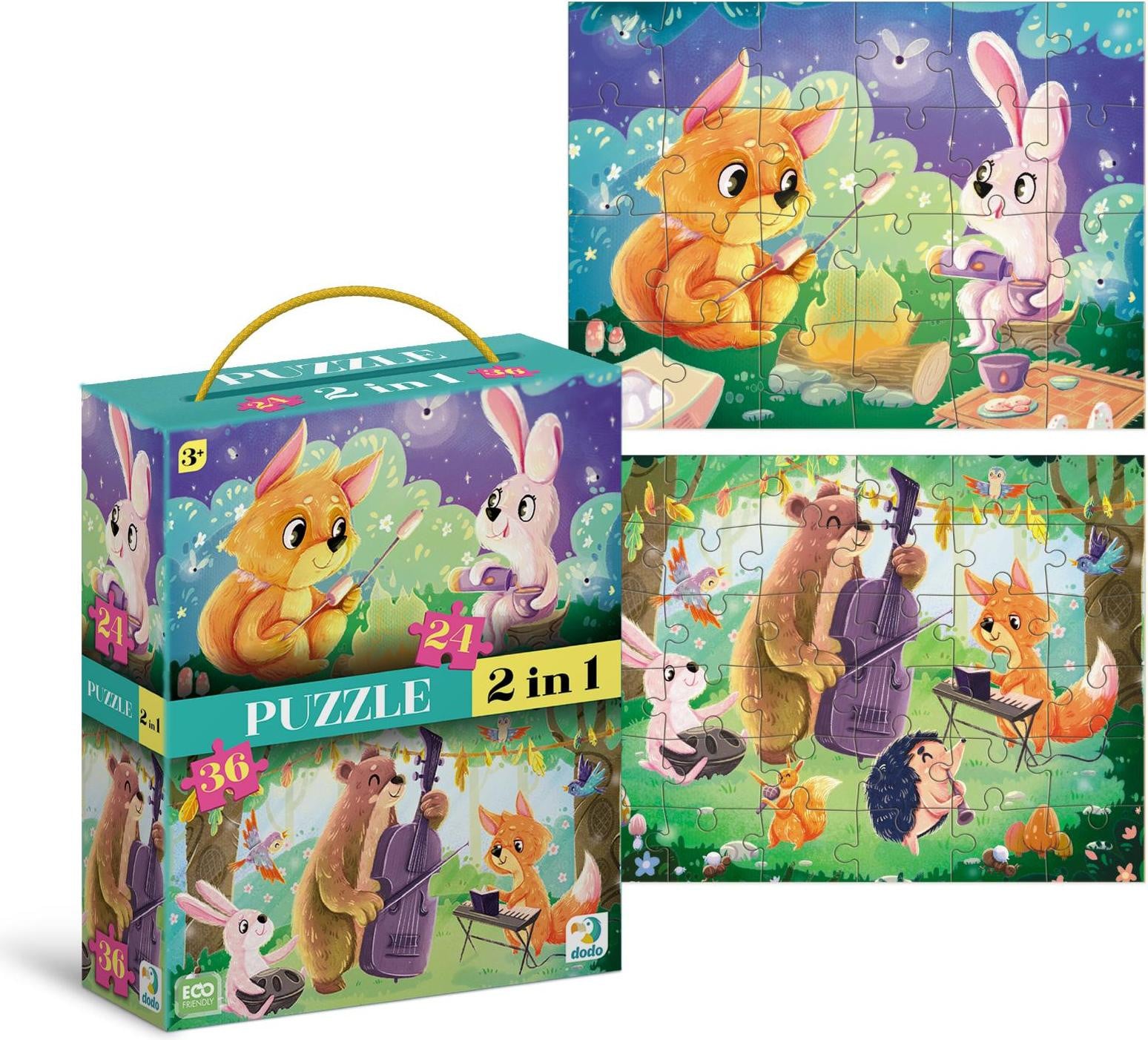 DoDo 2-in-1 Puzzel Zomers avonden