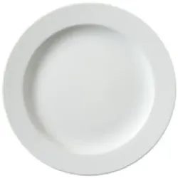 Caterado 6 x Speiseteller flach ADRINA, Farbe: weiß, Durchmesser: 27 cm.