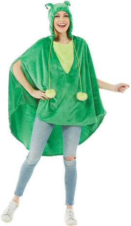 buttinette Frosch-Poncho, unisex