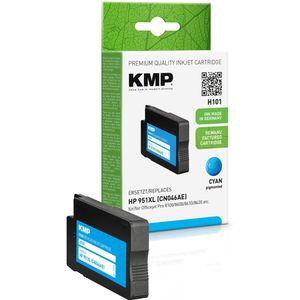 KMP kompatibel für HP 951XL CN046AE cyan  H101 Druckerpatrone