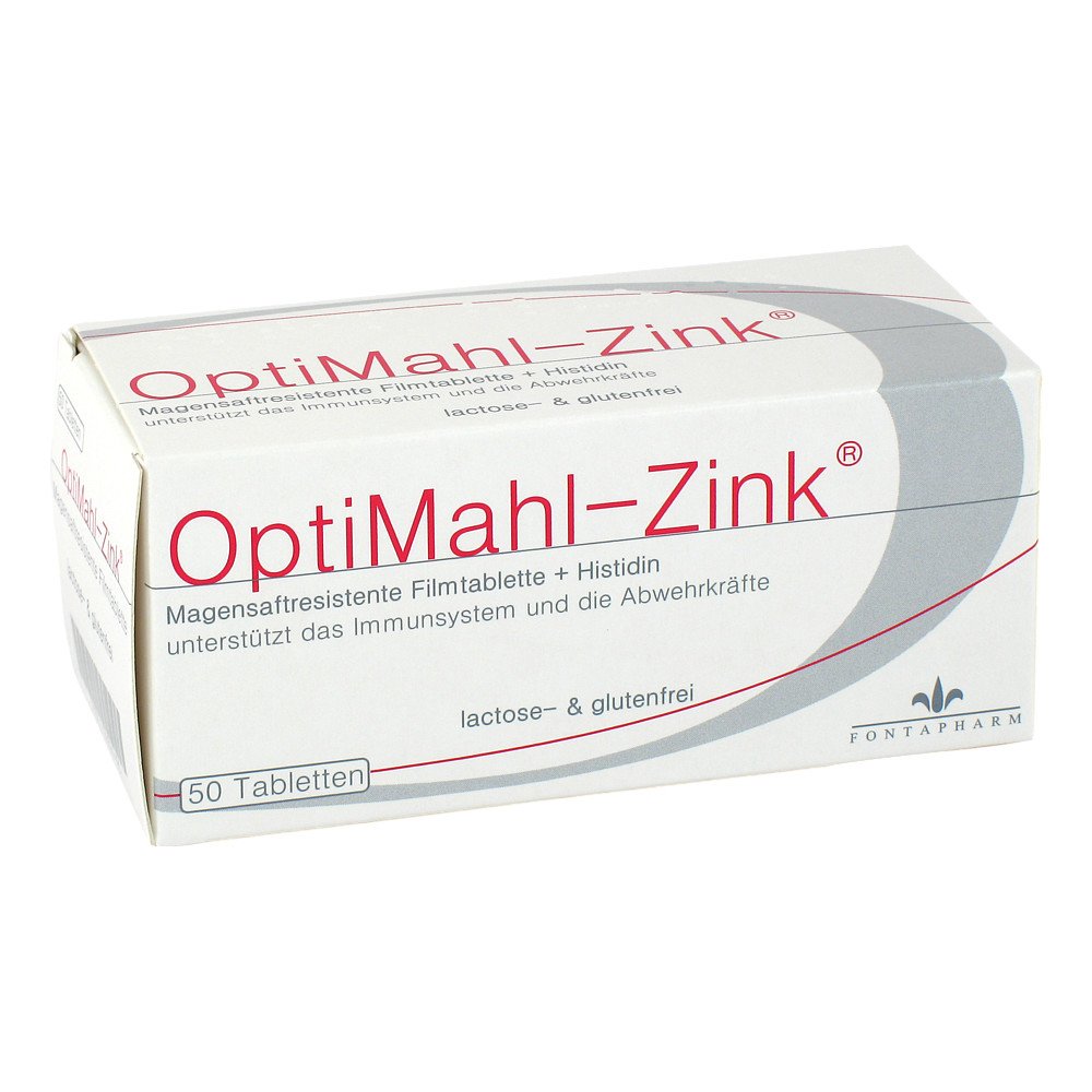 Fontapharm AG Optimahl Zink 15 mg Tabletten 01691495