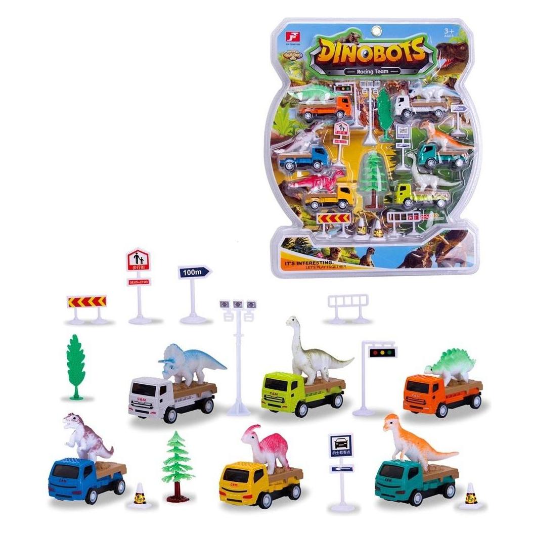 Trifox Automatischer Rückzug + Schilder und Dinosaurier MIX (54613669)