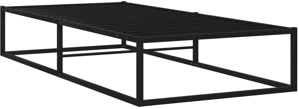 17 Stories Barmen Metal Bed 90 x 200 cm