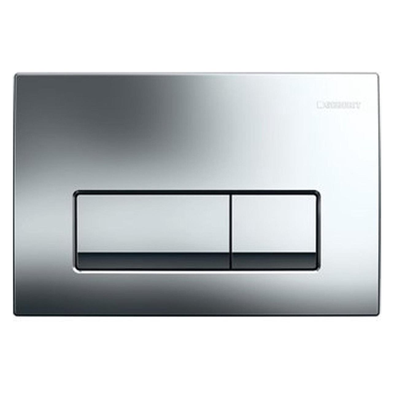 Geberit Abdeckplatte Delta50 - 246x164x26mm Druckknopf chrom (115.105.21.5)