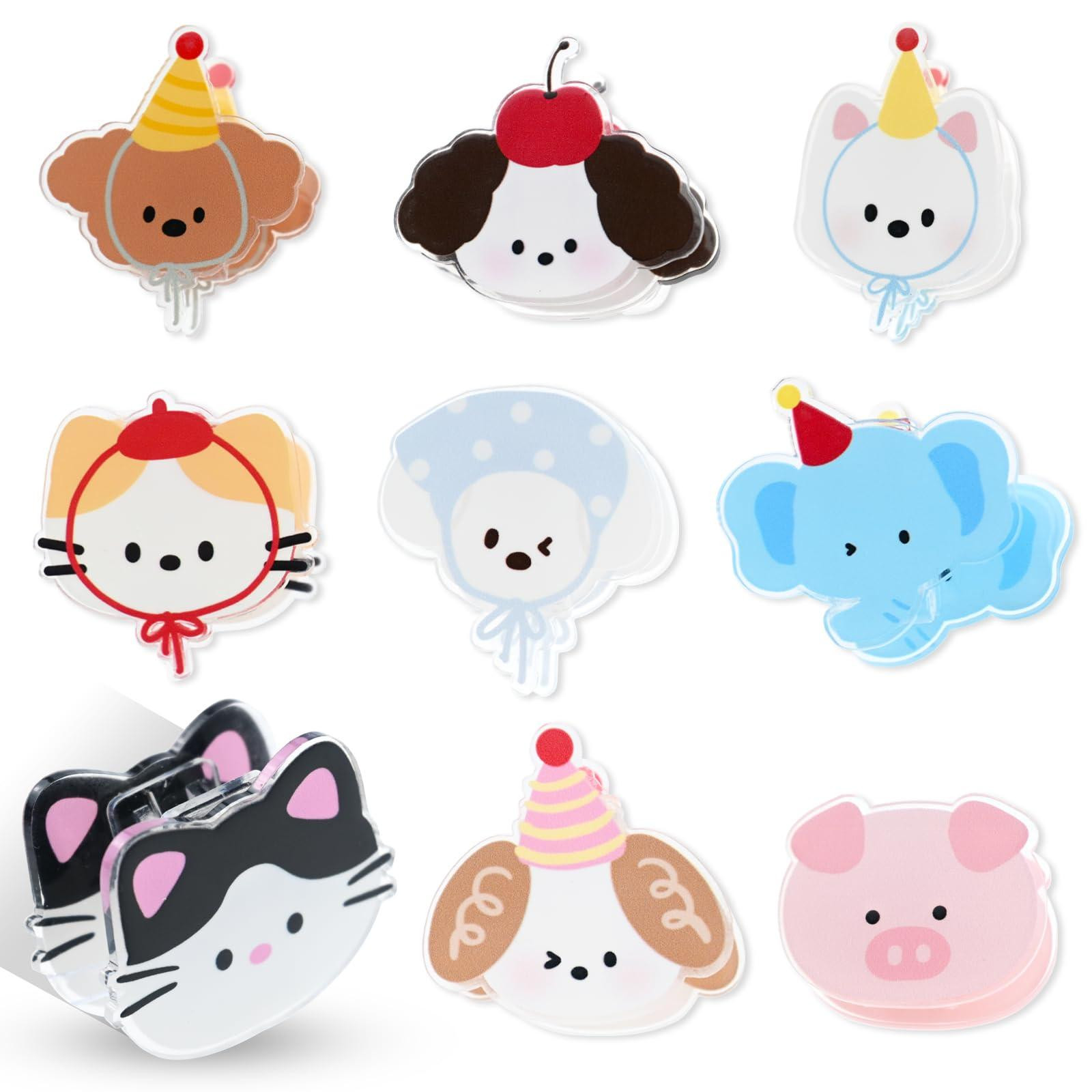 Solidchoice Set van 9 Dierenvormige Tasclips voor Voedselverpakking