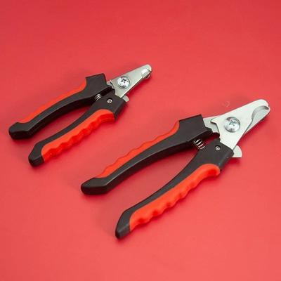 Inspired Living PrecisionPro Stainless Steel Dog & Cat Sickle Blade Nail Clippers, Heavy Duty Grooming Tool For Large Dogs & Small Pets 6.29inches