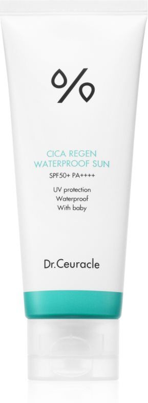 Dr.Ceuracle Cica Regen Waterproof Sun crème solaire visage waterproof SPF 50+ 100 ml