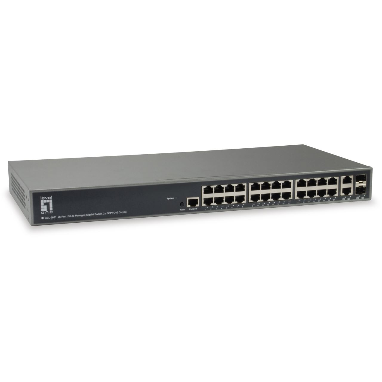 LevelOne 26-Port Lite Managed GB Switch