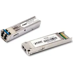 Planet 10G SFP+ Fiber Transceiver (WDM TX:1330nm RX:1270nm) - 40KM, Transceiver, Silber