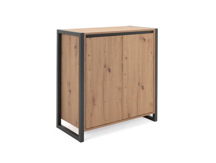 Finori Denver 1 Kommode/Industrie-Look/Anthrazit