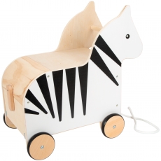 small foot Spielzeugkiste mit Rollen Zebra - „Wildlife“ 295552