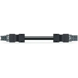 Wago 771-8982/006-603 konfektionierte Verbindungsleitung,Eca,Buchse Stecker,dunkelgrau 7718982006603