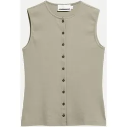 Ripp-Weste Beige S