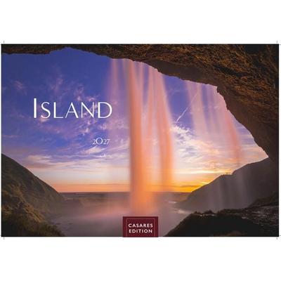 Island Kalender 2027 – Wandkalender | Fotokalender Naturkalender 24x35 cm – Hochwertiger . mit atemberaubenden Island-Landschaften