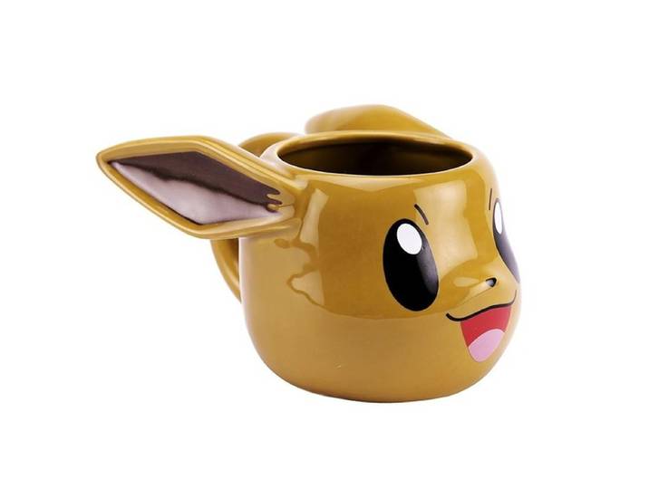 Mug 3D 385ml Pokemon : Evoli [Boite vitrine, matériau: céramique]
