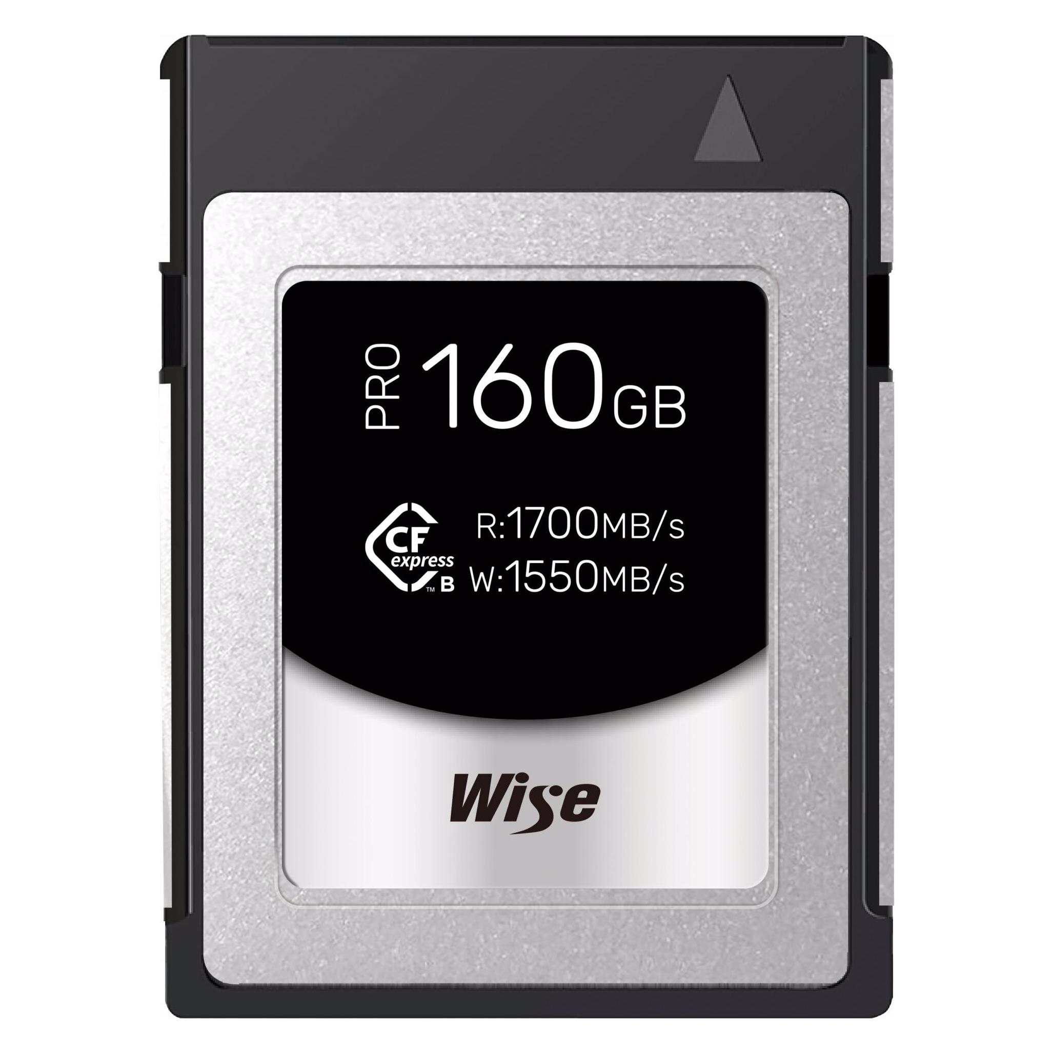 Wise CFexpress Type B PRO 160GB (160 GB, CFexpress Typ B) (WI-CFX-B160P)