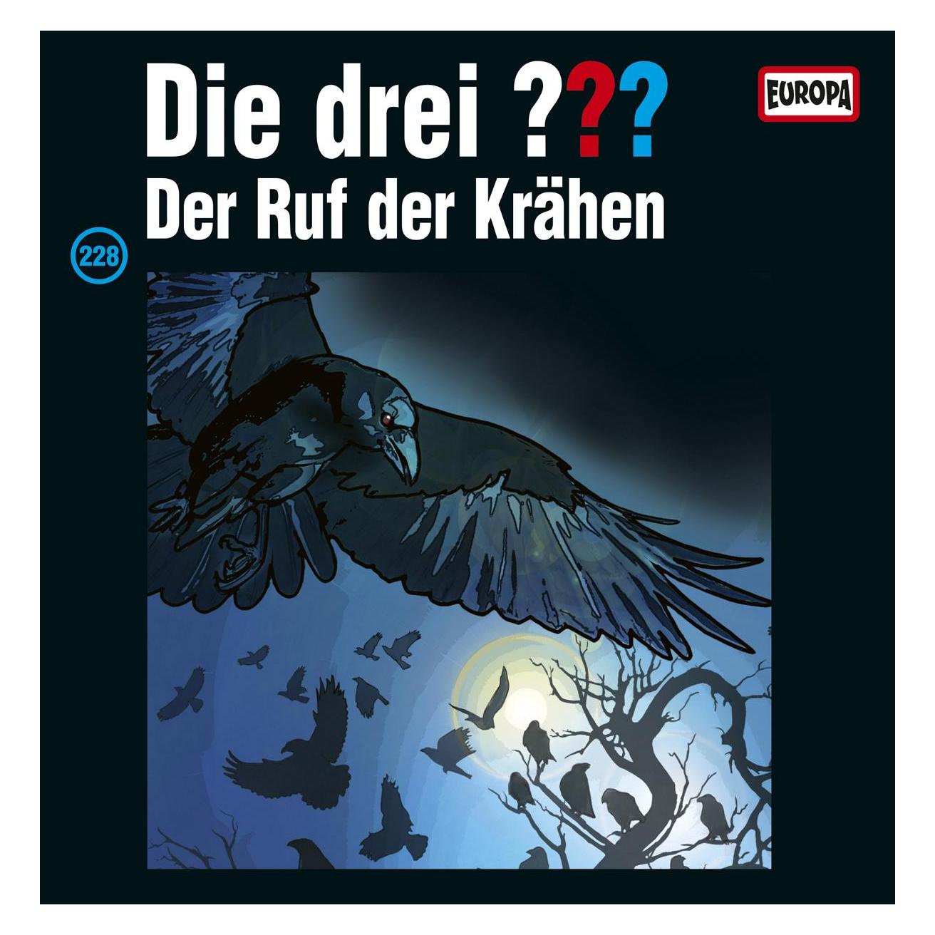 Europa Die drei DREI FRAGEZEICHEN 228 - Der Ruf der Krähen (2LP) (Die drei DREI FRAGEZEICHEN) (58841261)
