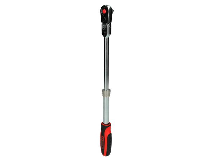 KS TOOLS 3/8\ SlimPOWER cliquet réversible articulé télescopique 72 dents - 914.3820