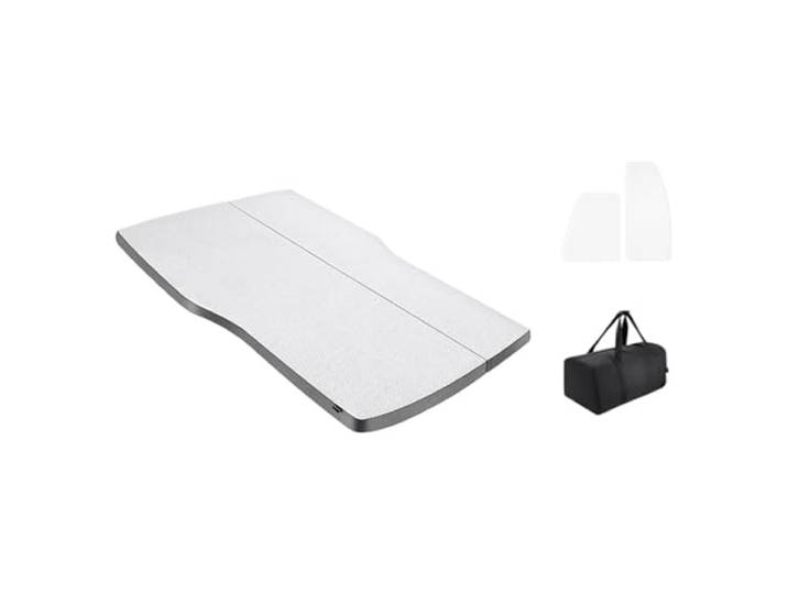 DHBVGAUE Auto Matratze Kofferraum Matratze Für Model Y 2021-2025 Camping-Matratze, Memory-Schwamm-Matratze, Auto-Reisebett, tragbar, im Auto, Outdoor-Camping(3 pcs)