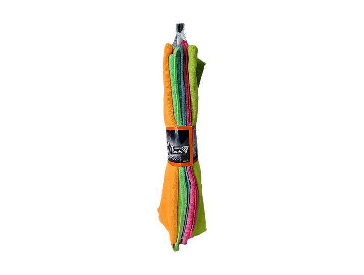 XL PERFORM TOOLS lot de 5 carrés microfibres 40x40cm